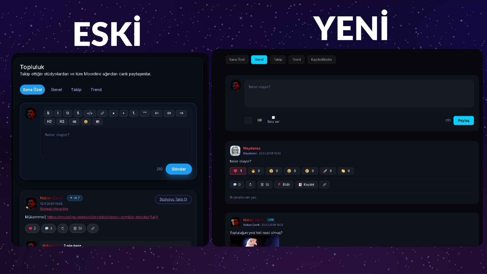 Topluluk Sayfamız Yenilendi: Daha Minimal, Daha Güçlü!